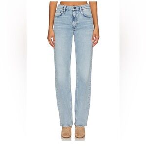 rag & bone Light Blue Straight Leg Jeans